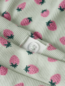 NAME IT Shorts Vemma Pale Aqua Strawberries